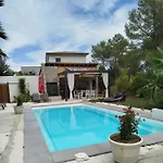 Ceven' O Calme T2 Avec Jacuzzi Prive, Piscine Et Jardin Massillargues-Attuech