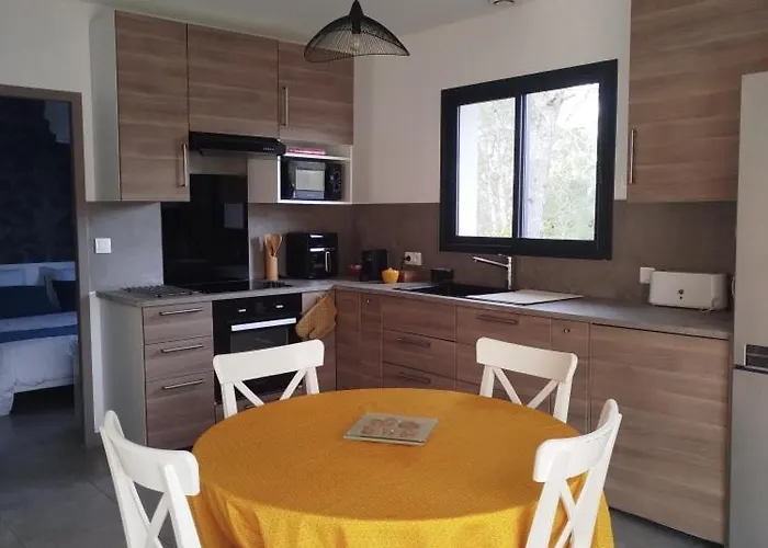 T2 Avec Jacuzzi Prive, Piscine Et Jardin Feriehus *